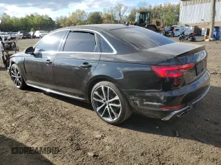 2018 Audi S4 Prestige with VIN WAUC4BF47JA001405, listed as a Copart auction lot 74313694 with 94,419 mi miles and Salvage Title. Bid and sale history available at carsss.com. Image 2.