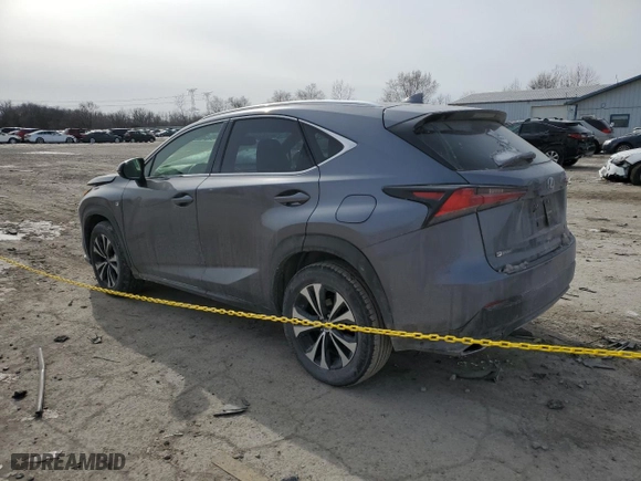 2019 Lexus NX with VIN JTJBARBZ4K2215424, listed as a Copart auction lot 45492685 with NaN miles and Salvage Title. Bid and sale history available at carsss.com. Image 2.