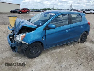 2017 Mitsubishi Mirage ES z VIN ML32A3HJ9HH022423, wystawiony jako Copart lot #53426955 z przebiegiem 89 140 mil mil oraz Szkoda całkowita • Salvage title. Historia ofert i sprzedaży dostępna na DreamBid. Obrazek 1.