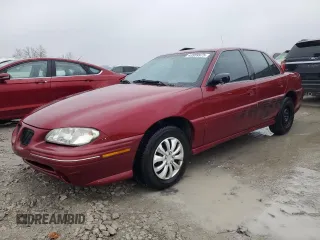 1997 Pontiac Grand Am SE with VIN 1G2NE52T4VC747929, listed as a Copart auction lot 43959975 with 142,673 mi miles and Salvage Title. Bid and sale history available at carsss.com. Image 1.