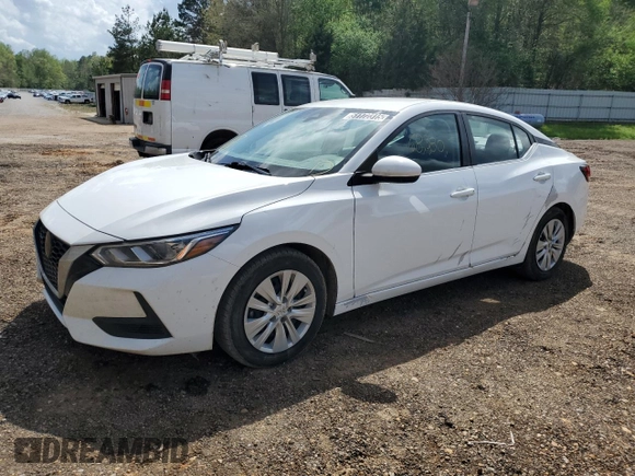 2022 Nissan Sentra S z VIN 3N1AB8BV2NY295222, wystawiony jako Copart lot #51172315 z przebiegiem 68 380 mil mil oraz Czysty tytuł • Clean title. Historia ofert i sprzedaży dostępna na DreamBid. Obrazek 1.