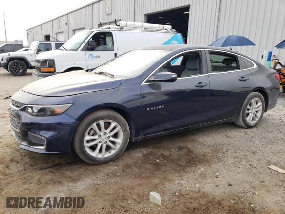 2017 Chevrolet Malibu LT with VIN 1G1ZE5ST6HF143517, listed as a Copart auction lot 51102915 with 98,008 mi miles and Salvage Title. Bid and sale history available at DreamBid. Image 1.