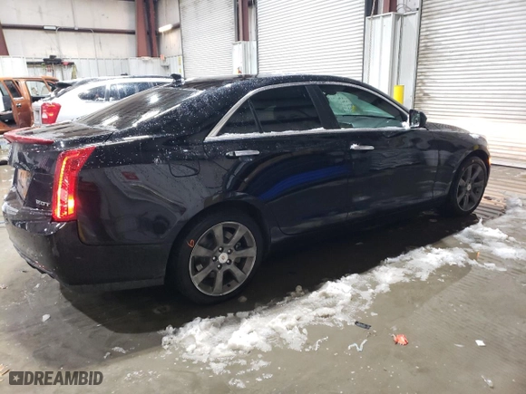2014 Cadillac ATS Standard RWD with VIN 1G6AA5RX2E0120228, listed as a Copart auction lot 45019535 with 129,010 mi miles and Salvage Title. Bid and sale history available at carsss.com. Image 3.