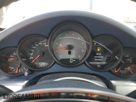 2015 Porsche 911 Carrera S with VIN WP0CB2A90FS154351, listed as a Copart auction lot 72019974 with 12,320 mi miles and Salvage Title. Bid and sale history available at carsss.com. Image 9.