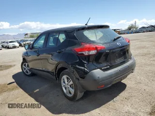 2020 Nissan Kicks S z VIN 3N1CP5BV3LL550172, wystawiony jako Copart lot #52021615 z przebiegiem 70 554 mil mil oraz Szkoda całkowita • Salvage title. Historia ofert i sprzedaży dostępna na DreamBid. Obrazek 2.