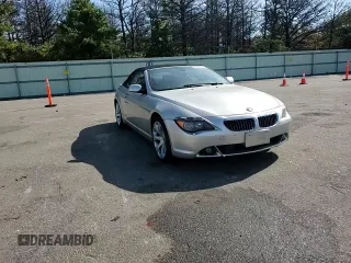 2007 BMW 6 Series 650i with VIN WBAEK13507CN84404, listed as a Copart auction lot 73525244 with 156,497 mi miles and Salvage Title. Bid and sale history available at DreamBid. Image 11.