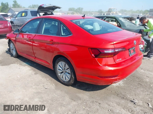 2019 Volkswagen Jetta S with VIN 3VWN57BU2KM231592, listed as a IAAI auction lot 42577420 with 75,989 mi miles and . Bid and sale history available at DreamBid. Image 3.