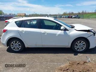 2013 Mazda 3 i Touring with VIN JM1BL1LP0D1833473, listed as a IAAI auction lot 42152978 with 127,789 mi miles and . Bid and sale history available at DreamBid. Image 13.