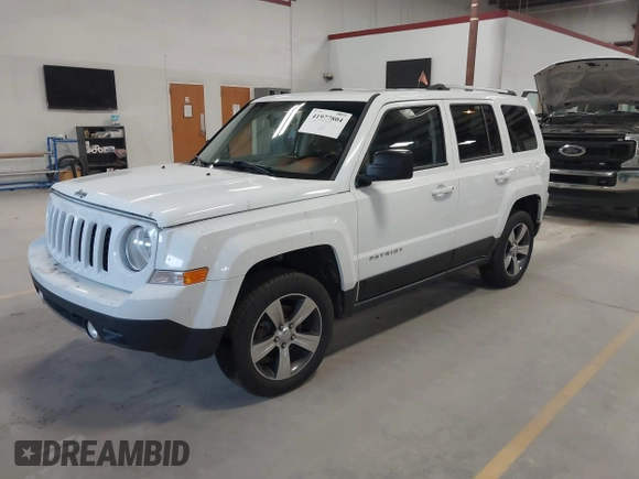 2016 Jeep Patriot High Altitude Edition with VIN 1C4NJRFB6GD581944, listed as a IAAI auction lot 41977804 with 162,906 mi miles. Bid and sale history available at carsss.com. Image 22.