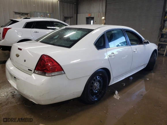 2016 Chevrolet Impala Limited Police Police with VIN 2G1WD5E32G1102972, listed as a Copart auction lot 43759575 with 0 mi miles and Salvage Title. Bid and sale history available at carsss.com. Image 3.