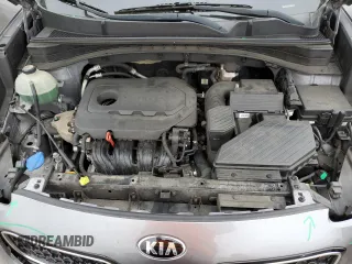 2017 Kia Sportage EX with VIN KNDPN3AC1H7160580, listed as a Copart auction lot 55949545 with 98,870 mi miles and Salvage title. Bid and sale history available at DreamBid. Image 12.