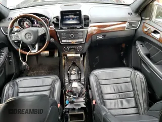 2017 Mercedes-Benz GLS with VIN 4JGDF7FEXHA893212, listed as a Copart auction lot 80876754 with 110,073 mi miles and Salvage Title. Bid and sale history available at carsss.com. Image 8.