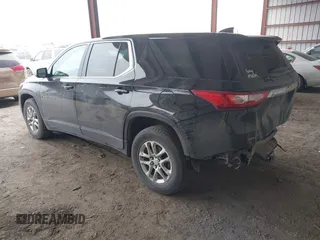 2019 Chevrolet Traverse LS with VIN 1GNERFKW0KJ248012, listed as a IAAI auction lot 41560587 with 120,799 mi miles. Bid and sale history available at carsss.com. Image 3.