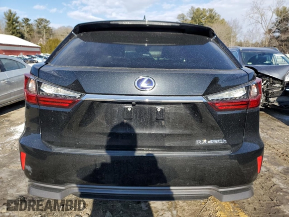 2018 Lexus RX with VIN 2T2BGMCA4JC021369, listed as a Copart auction lot 42669105 with 67,863 mi miles and Salvage Title. Bid and sale history available at carsss.com. Image 6.
