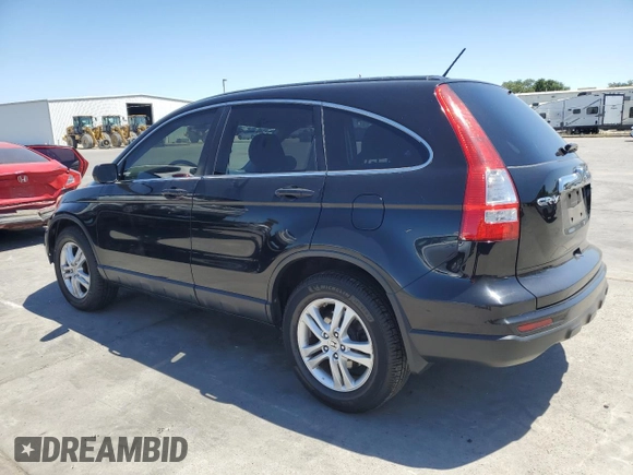 2011 Honda CR-V EX-L with VIN JHLRE4H79BC001816, listed as a Copart auction lot 57535825 with 153,097 mi miles and Salvage title. Bid and sale history available at DreamBid. Image 2.