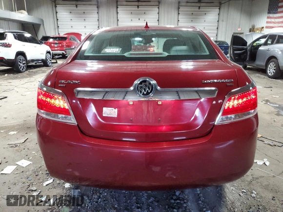 2010 Buick LaCrosse CXL with VIN 1G4GD5EG1AF258477, listed as a Copart auction lot 52189625 with 75,740 mi miles and Clean title. Bid and sale history available at DreamBid. Image 6.