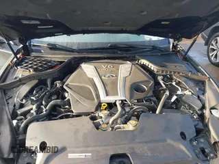 2017 Infiniti Q50 Red Sport 400 with VIN JN1FV7AR1HM871708, listed as a IAAI auction lot 41426763 with 92,582 mi miles. Bid and sale history available at carsss.com. Image 10.