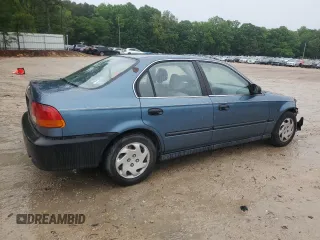 1997 Honda Civic LX z VIN 2HGEJ6676VH507855, wystawiony jako Copart lot #56684455 z przebiegiem 185 498 mil mil oraz Szkoda całkowita • Salvage title. Historia ofert i sprzedaży dostępna na DreamBid. Obrazek 3.