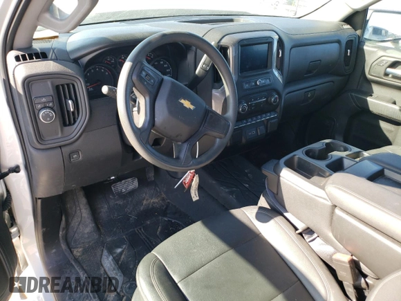 2021 Chevrolet Silverado 1500 Work Truck with VIN 3GCNWAEK6MG362856, listed as a Copart auction lot 85393134 with 57,875 mi miles and Salvage Title. Bid and sale history available at carsss.com. Image 8.