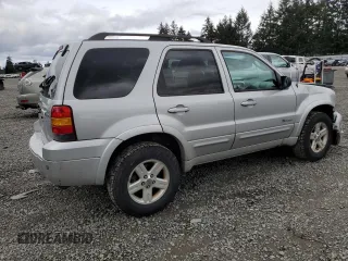2007 Ford Escape Hybrid with VIN 1FMYU49H37KA96661, listed as a Copart auction lot 51013435 with 141,484 mi miles and Salvage Title. Bid and sale history available at carsss.com. Image 3.