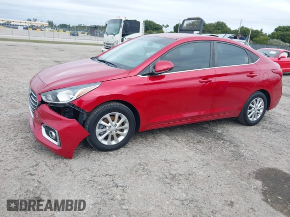 2019 Hyundai Accent SE with VIN 3KPC24A35KE065900, listed as a IAAI auction lot 41409803 with 33,917 mi miles. Bid and sale history available at carsss.com. Image 2.
