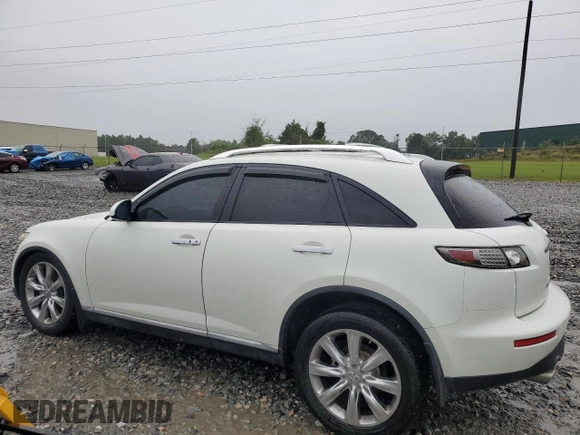 2008 Infiniti FX35 with VIN JNRAS08W78X206832, listed as a Copart auction lot 70510364 with 160,754 mi miles and Salvage Title. Bid and sale history available at carsss.com. Image 2.