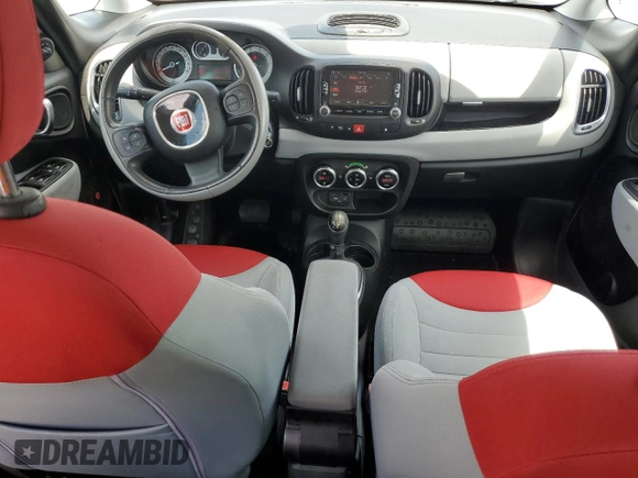 2014 FIAT 500L Easy z VIN ZFBCFABH5EZ011733, wystawiony jako Copart lot #60415465 z przebiegiem 113 080 mil mil oraz Szkoda całkowita • Salvage title. Historia ofert i sprzedaży dostępna na DreamBid. Obrazek 8.