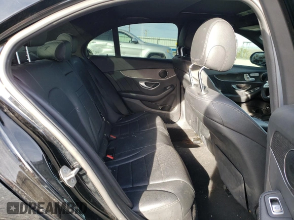 2019 Mercedes-Benz C 300 with VIN 55SWF8DB5KU322252, listed as a Copart auction lot 46503745 with 49,375 mi miles and Salvage Title. Bid and sale history available at DreamBid. Image 12.