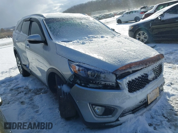 2016 Kia Sorento EX z VIN 5XYPHDA17GG020319, wystawiony jako IAAI lot #41581398 z przebiegiem 149 257 mil mil oraz . Historia ofert i sprzedaży dostępna na DreamBid. Obrazek 1.