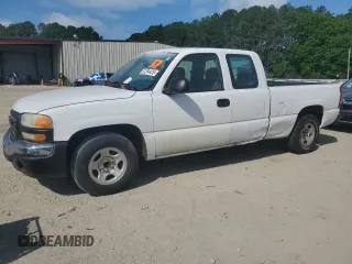 2004 GMC Sierra 1500 SLE z VIN 2GTEC19V741283248, wystawiony jako Copart lot #61254425 z przebiegiem 235 997 mil mil oraz Czysty tytuł • Clean title. Historia ofert i sprzedaży dostępna na DreamBid. Obrazek 1.