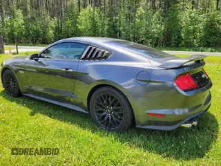 2018 Ford Mustang GT with VIN 1FA6P8CF9J5105490, listed as a IAAI auction lot 42284615 with 81,689 mi miles and . Bid and sale history available at DreamBid. Image 3.