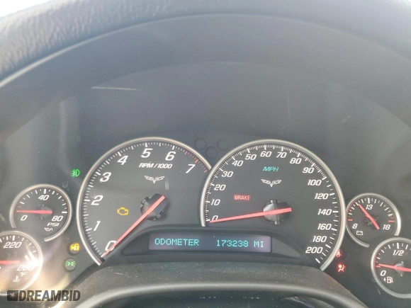 2007 Chevrolet Corvette with VIN 1G1YY26U975122086, listed as a Copart auction lot 49372735 with 173,238 mi miles and Salvage Title. Bid and sale history available at carsss.com. Image 9.