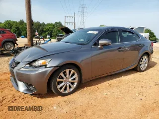 2015 Lexus IS 250 with VIN JTHBF1D21F5081349, listed as a Copart auction lot 57173495 with 69,468 mi miles and Salvage title. Bid and sale history available at DreamBid. Image 1.