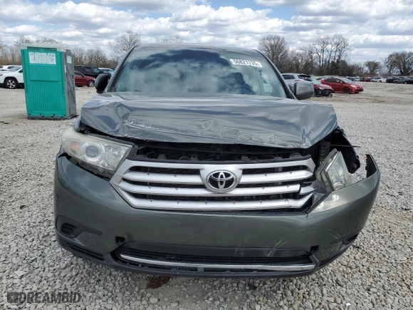 2013 Toyota Highlander with VIN 5TDZA3EH5DS036449, listed as a Copart auction lot 50821735 with 152,310 mi miles and Salvage Title. Bid and sale history available at carsss.com. Image 5.