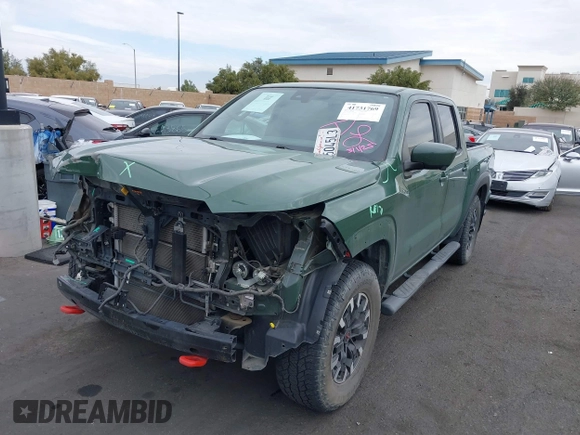 2022 Nissan Frontier SV with VIN 1N6ED1EJ9NN644248, listed as a IAAI auction lot 41731769 with 63,727 mi miles and . Bid and sale history available at DreamBid. Image 20.