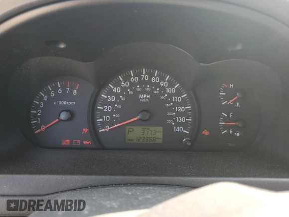 2006 Kia Spectra EX with VIN KNAFE121865277527, listed as a Copart auction lot 74613214 with 123,368 mi miles and Salvage Title. Bid and sale history available at carsss.com. Image 9.