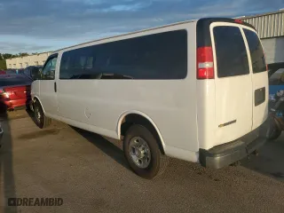 2017 Chevrolet Express Passenger LT with VIN 1GAZGPFG8H1255767, listed as a Copart auction lot 74813274 with 0 mi miles and Non Repairable. Bid and sale history available at carsss.com. Image 2.