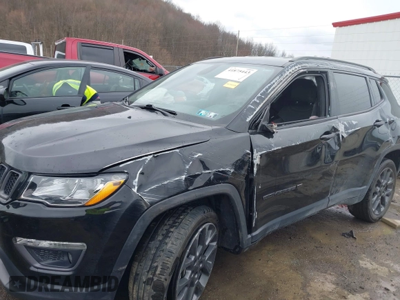 2021 Jeep Compass 80th Anniversary with VIN 3C4NJDEB2MT540186, listed as a IAAI auction lot 41875443 with 75,248 mi miles and . Bid and sale history available at DreamBid. Image 6.