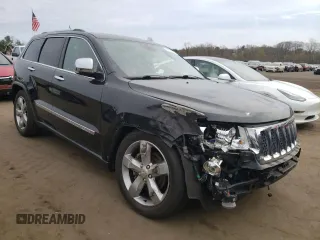 2011 Jeep Grand Cherokee Overland with VIN 1J4RR6GT9BC660730, listed as a Copart auction lot 53770745 with 106,351 mi miles and Salvage title. Bid and sale history available at DreamBid. Image 4.