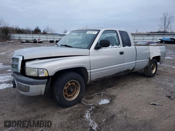 1999 Dodge Ram 2500 with VIN 3B7KC23Z6XG234462, listed as a Copart auction lot 85282874 with 337,072 mi miles and Salvage Title. Bid and sale history available at carsss.com. Image 1.