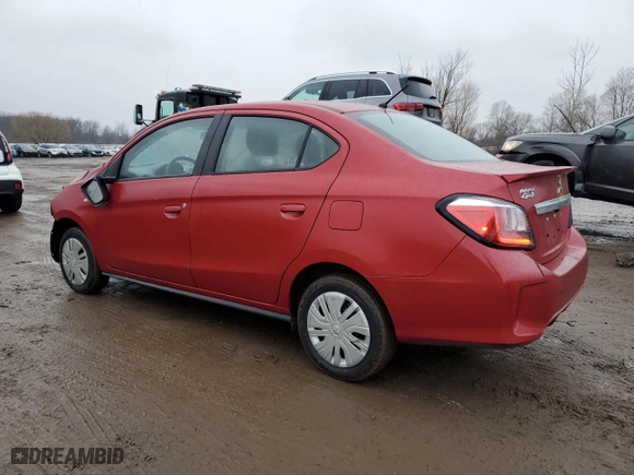 2023 Mitsubishi Mirage G4 ES with VIN ML32FUFJ7PHF03623, listed as a Copart auction lot 85935414 with 17,405 mi miles and Salvage Title. Bid and sale history available at carsss.com. Image 2.