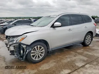 2014 Nissan Pathfinder S z VIN 5N1AR2MN0EC723778, wystawiony jako Copart lot #54785095 z przebiegiem 138 506 mil mil oraz Szkoda całkowita • Salvage title. Historia ofert i sprzedaży dostępna na DreamBid. Obrazek 1.