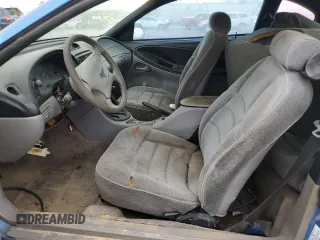 1995 Ford Mustang with VIN 1FALP4045SF145706, listed as a Copart auction lot 69829614 with 164,460 mi miles and Salvage Title. Bid and sale history available at carsss.com. Image 7.
