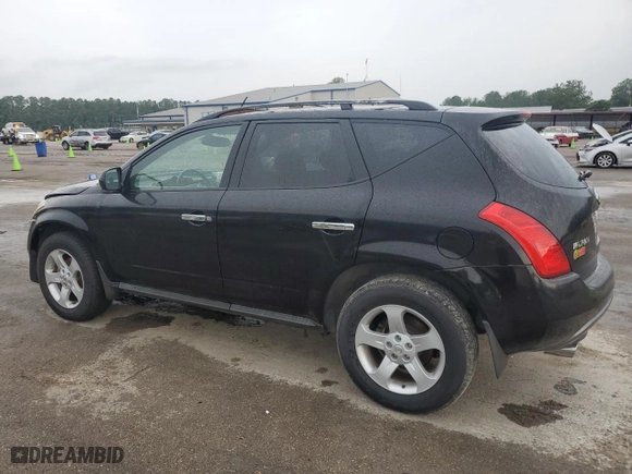 2005 Nissan Murano SL with VIN JN8AZ08T05W325300, listed as a Copart auction lot 61162764 with 99,527 mi miles and Salvage Title. Bid and sale history available at carsss.com. Image 2.