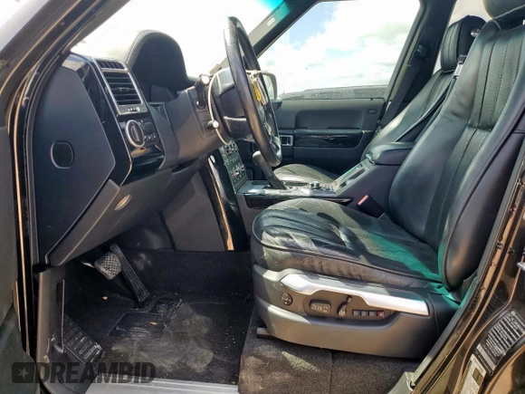 2010 Land Rover Range Rover HSE Lux with VIN SALMF1D40AA316070, listed as a Copart auction lot 61076445 with 188,132 mi miles and Salvage title. Bid and sale history available at DreamBid. Image 7.