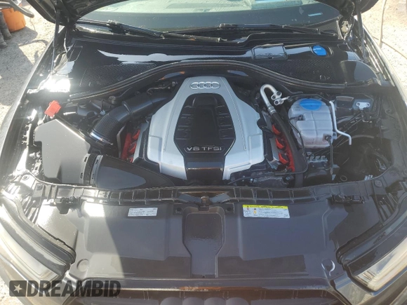 2017 Audi A6 Competition Prestige with VIN WAUF3AFC8HN062931, listed as a Copart auction lot 75170224 with 0 mi miles and Non Repairable. Bid and sale history available at carsss.com. Image 11.