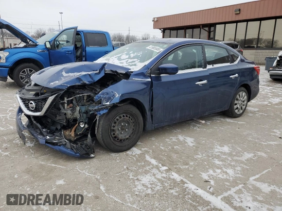 2018 Nissan Sentra S with VIN 3N1AB7AP8JY276553, listed as a Copart auction lot 41865585 with 94,976 mi miles and Non Repairable. Bid and sale history available at carsss.com. Image 1.
