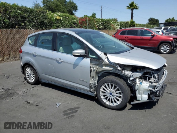 2014 Ford C-Max SEL z VIN 1FADP5BU6EL503456, wystawiony jako Copart lot #59968465 z przebiegiem 135 385 mil mil oraz Czysty tytuł • Clean title. Historia ofert i sprzedaży dostępna na DreamBid. Obrazek 4.