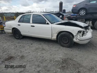 1999 Ford Crown Victoria Police with VIN 2FAFP71W6XX107511, listed as a Copart auction lot 44328975 with 188,433 mi miles and Salvage Title. Bid and sale history available at carsss.com. Image 4.