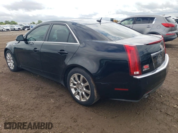 2008 Cadillac CTS AWD w/1SB with VIN 1G6DT57V180211407, listed as a Copart auction lot 65018724 with 178,389 mi miles and Salvage Title. Bid and sale history available at carsss.com. Image 2.